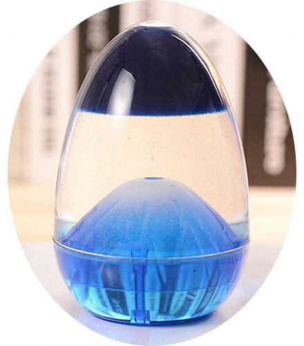 HD107 - Eggshell Volcanic Hourglass Ornament